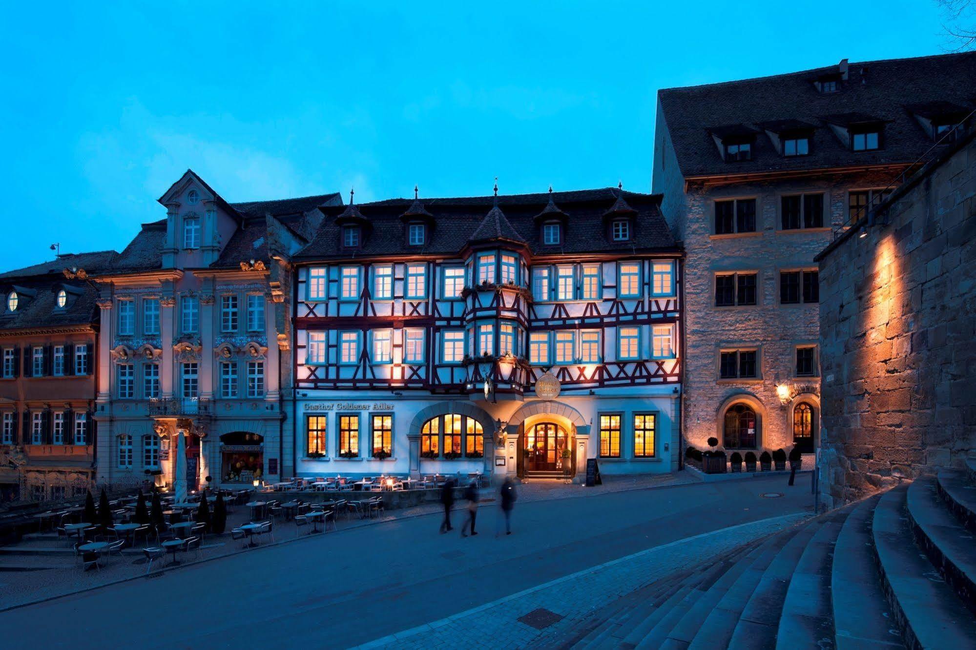 Stadt-Gut-Hotel Gasthof Goldener Adler Schwäbisch Hall Exteriör bild