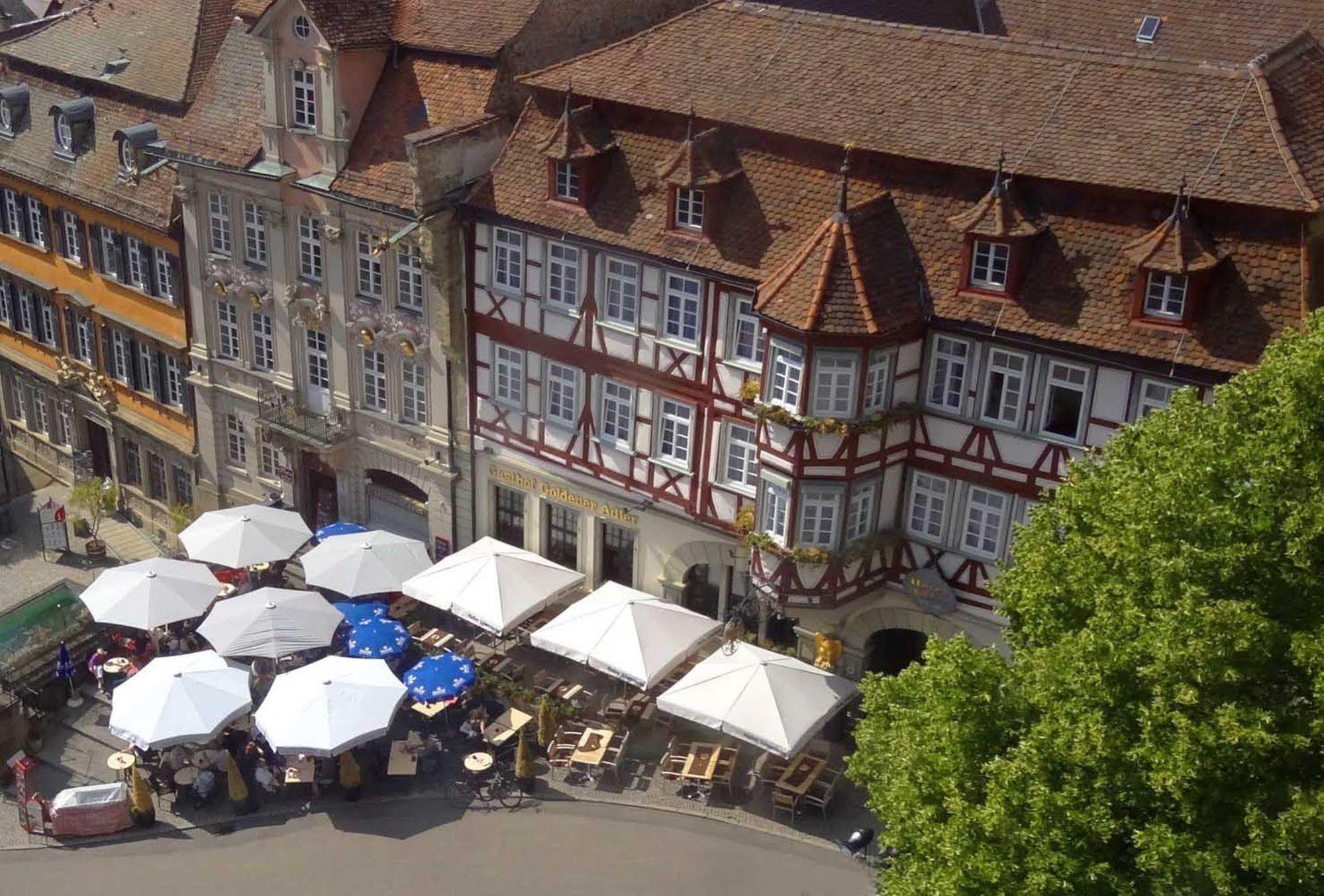 Stadt-Gut-Hotel Gasthof Goldener Adler Schwäbisch Hall Exteriör bild