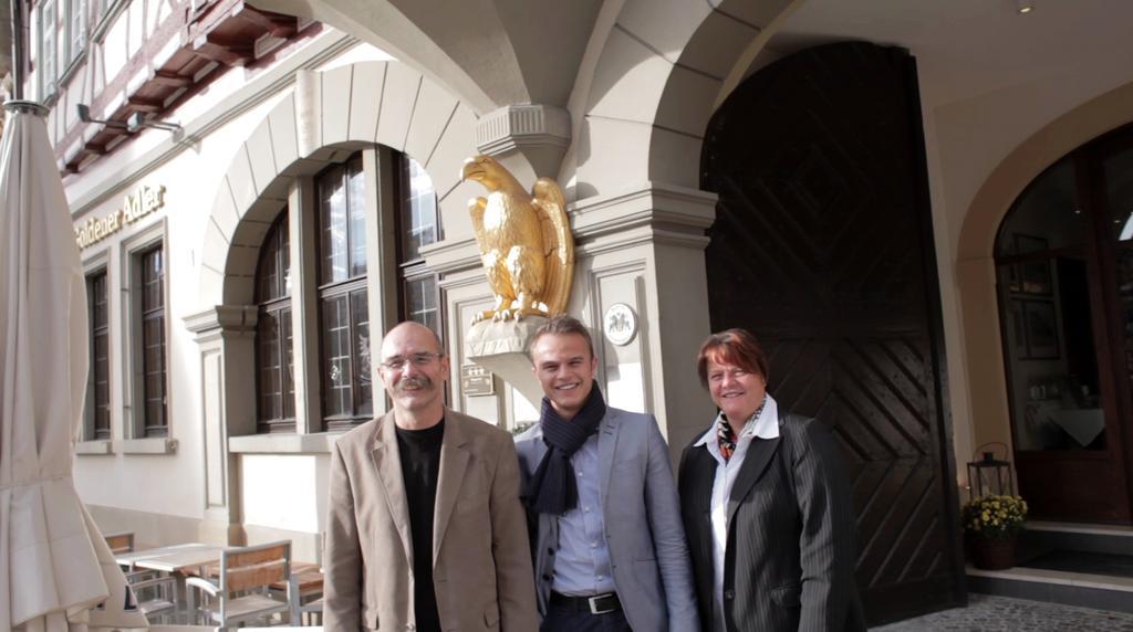 Stadt-Gut-Hotel Gasthof Goldener Adler Schwäbisch Hall Exteriör bild